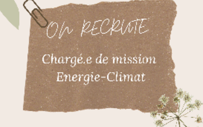 Chargé.e de mission énergie-climat